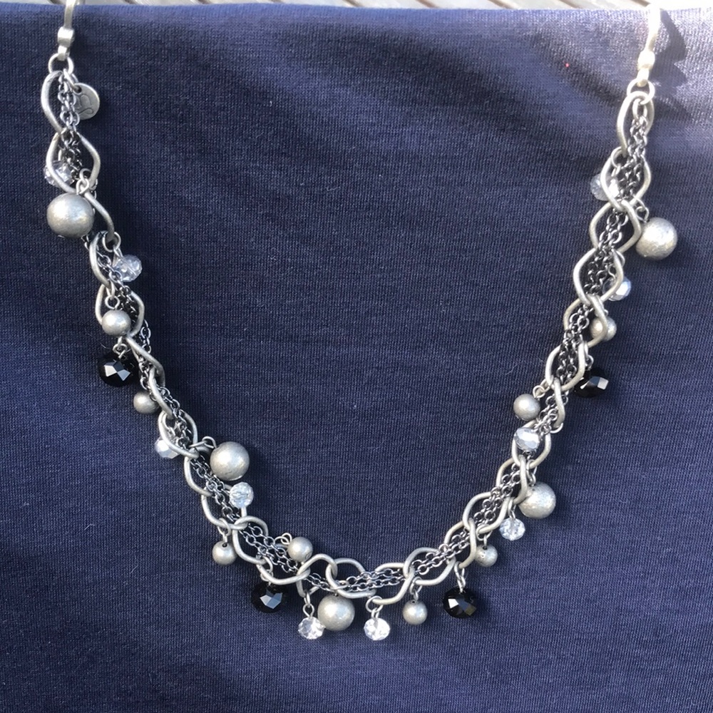 Grey/Silver chocker - Picture 3 of 6